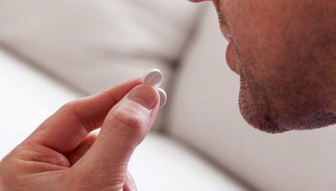 Taking pills in case of impaired power